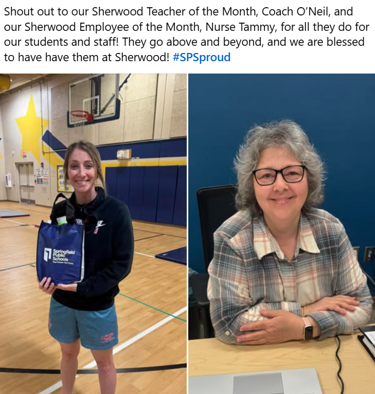  Sherwood Employee of the Month